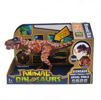 Sound-simulating dinosaur toy model, Jurassic dinosaur simulation educational toy for children