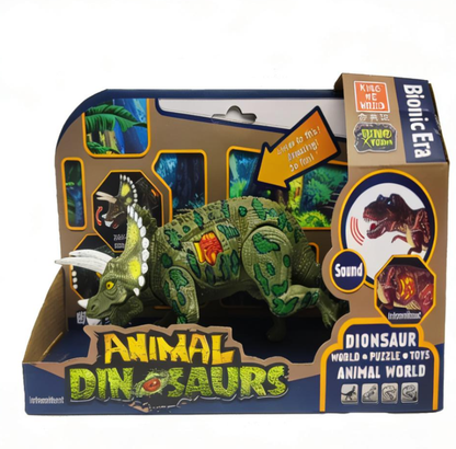 Sound-simulating dinosaur toy model, Jurassic dinosaur simulation educational toy for children