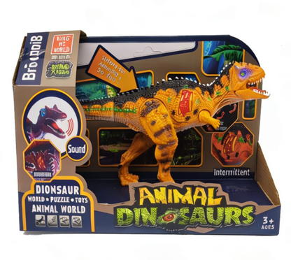 Sound-simulating dinosaur toy model, Jurassic dinosaur simulation educational toy for children